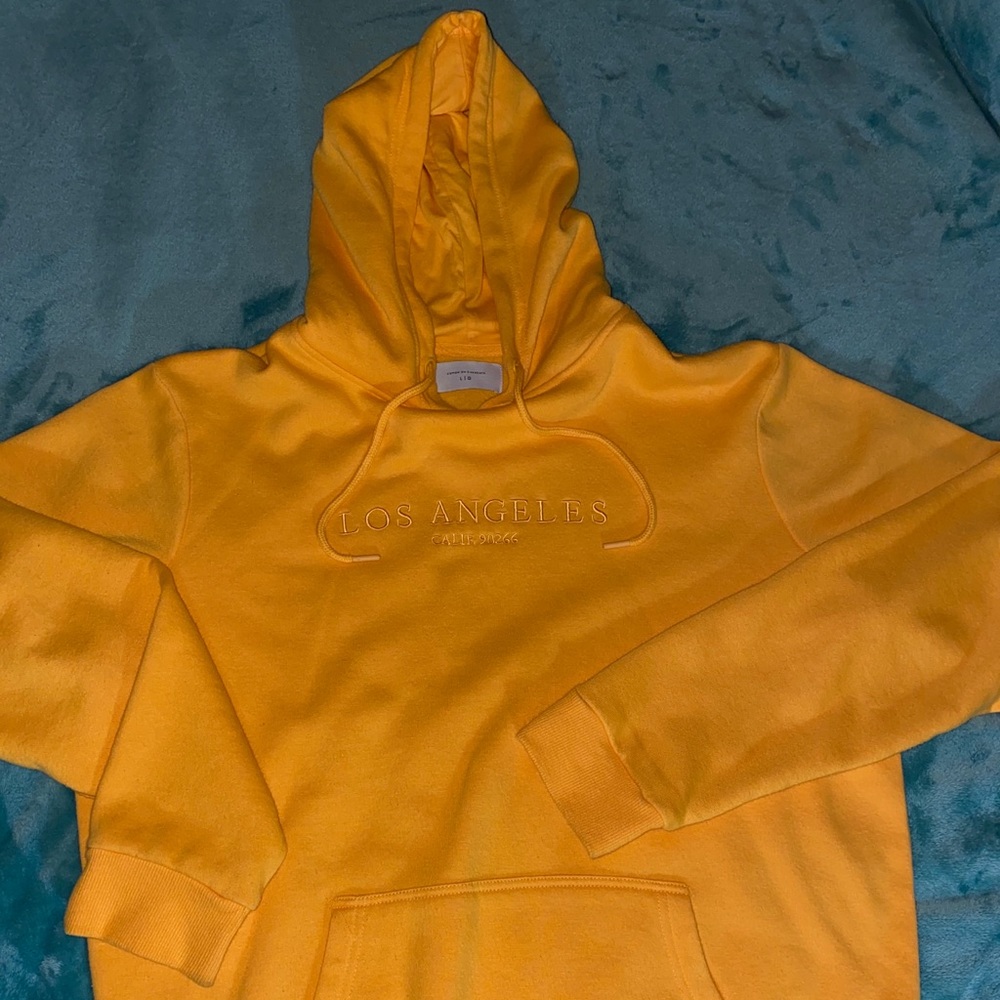 Cotton On Gold Los Angeles Hoodie Men’s Large